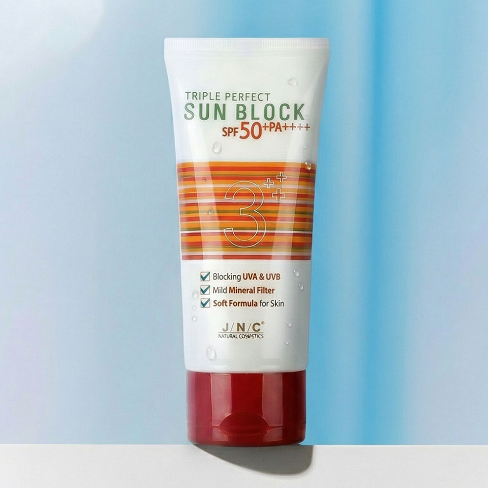 JNC 트리플 퍼펙트 선블럭 SPF50 플러스 PA 플러스 플러스 플러스 자외선차단 - 상세 이미지 5
