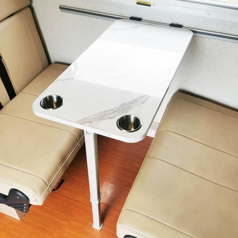 캠핑카 접이식 테이블 폴딩 상판 탁자 다리 신축 diy 차박 사이드 프레임 회전 - 상세 이미지 3