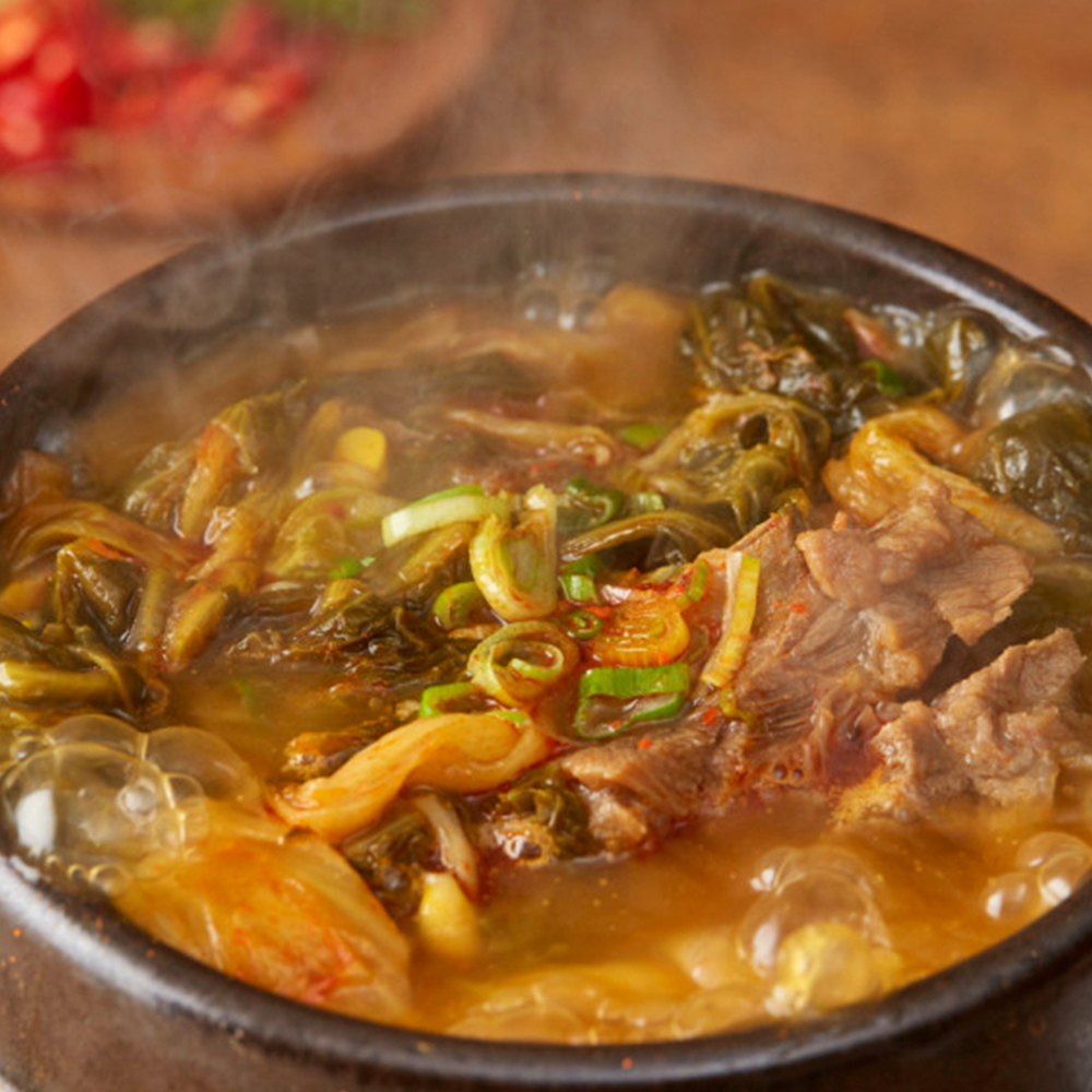 2인분 살코기 듬뿍 국내산 등뼈 감자탕 1kg 얼큰한 푸짐한 - 상세 이미지 5