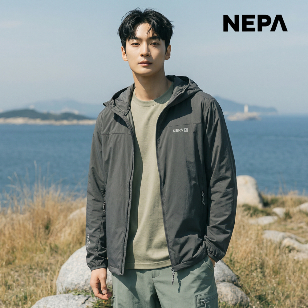 네파 남성 바람막이 자켓 경량 방풍 등산 자켓 아웃도어 퍼텍스 - 상품 이미지