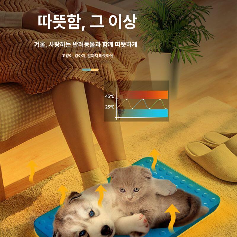 축사 열선 전기장판 조절 축사난방판넬 개집 바닥 애완견 장판 동물 - 상세 이미지 4