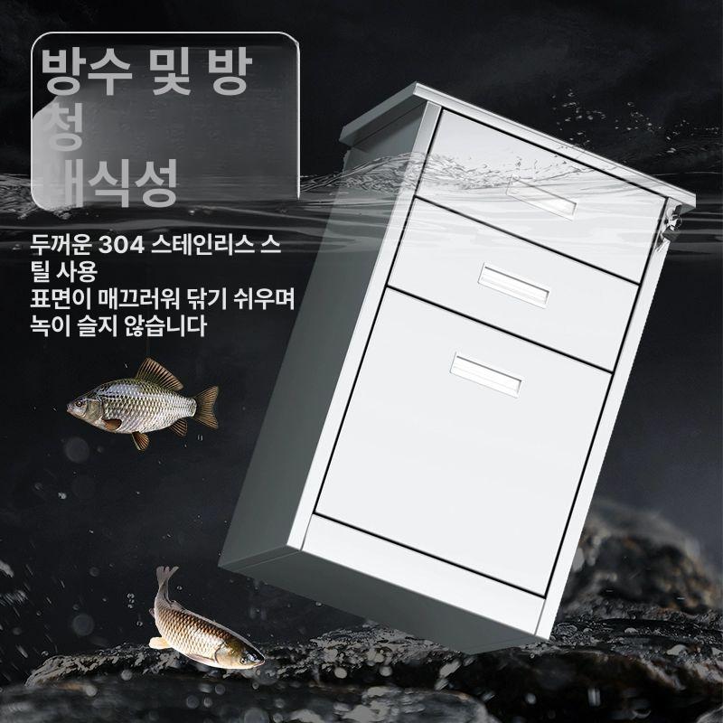 스텐 약장 실험실 의무실 보관 시약장 안전 캐비닛 캐비 스테인레스 서랍 병원 보관함 락커 - 상세 이미지 3