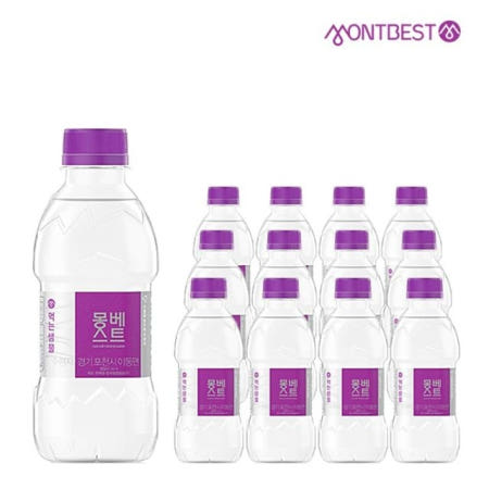 한국청정음료(주) 마켓다인67 몽베스트 생수 물 330ml 500ml 1L 2L 아이시스 동원