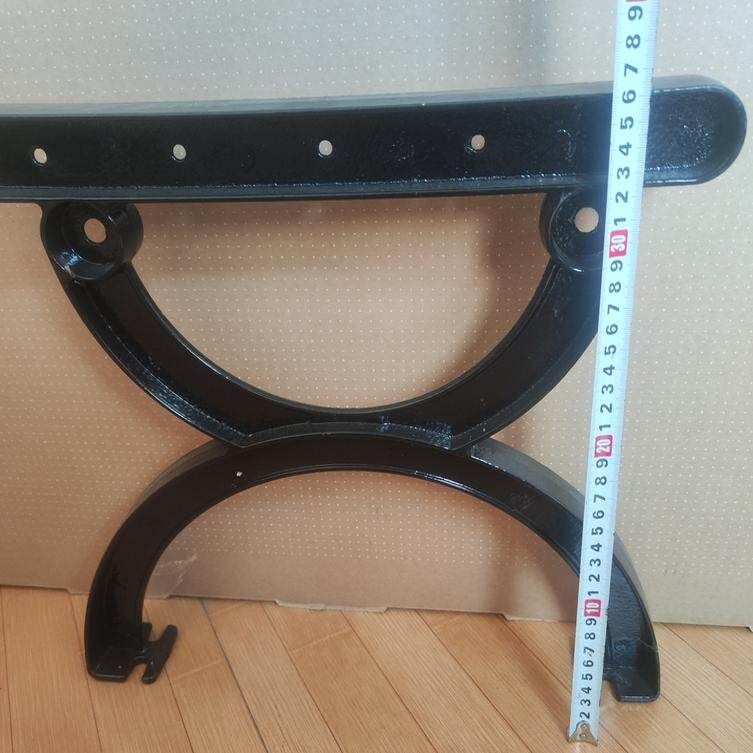 공원벤치 수리용 주물 다리 받침 작은에이트 평의자 38x36cm 2.5kg 이미지 7