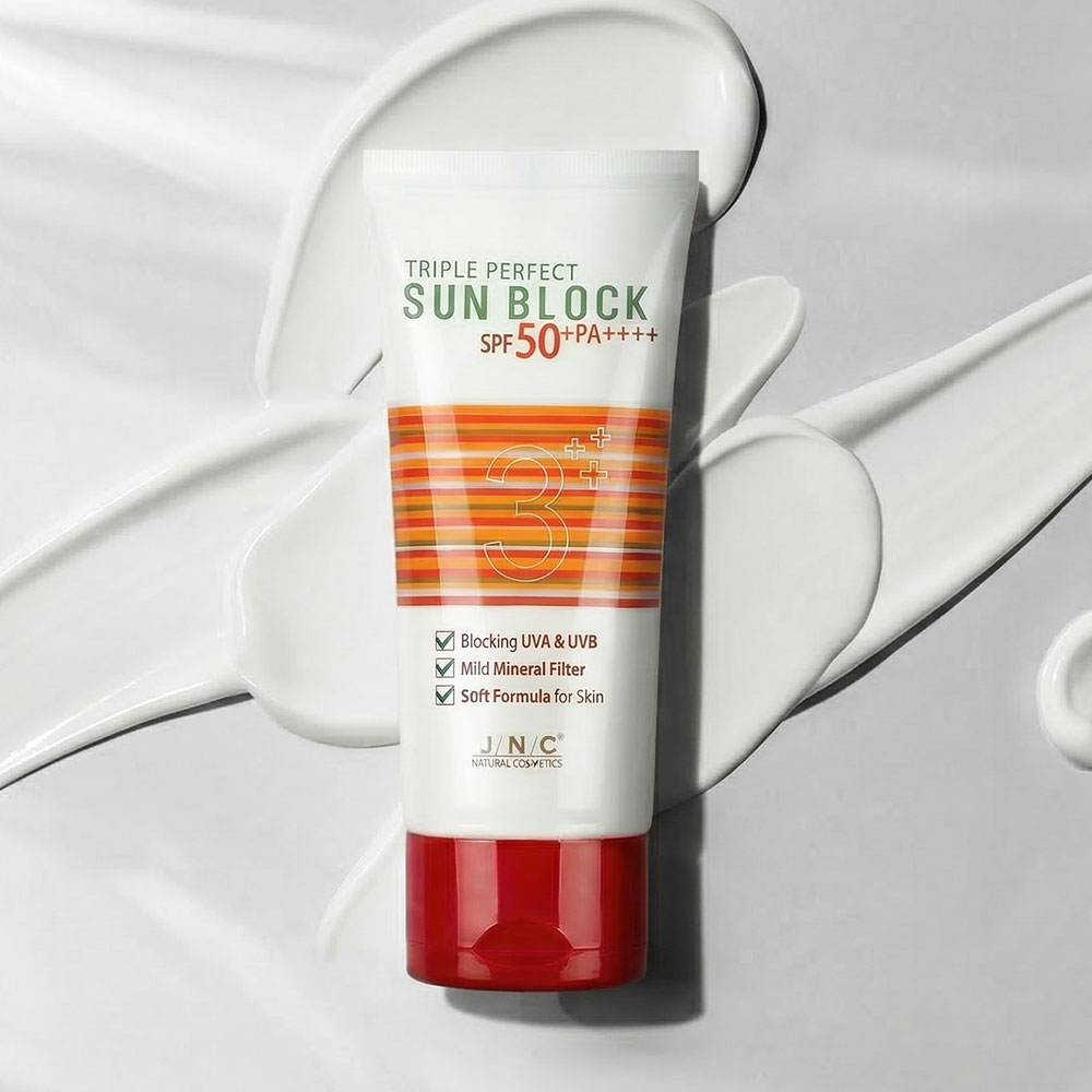 JNC 트리플 퍼펙트 선블럭 SPF50 플러스 PA 플러스 플러스 플러스 자외선차단 - 상세 이미지 2