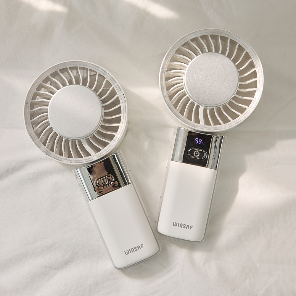 휴대용 선풍기 무선 핸디 손풍기 접이식 빅팬 냉각패드 쿨링 손선풍기 WF220 대형팬 냉각 - 상세 이미지 4