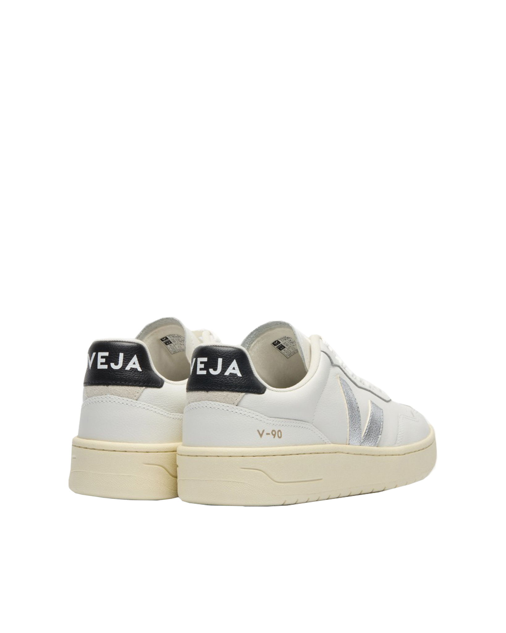 베자 여성 운동화 SS26 VD2020910WHITE_SILVER_BLACK - 상세 이미지 3