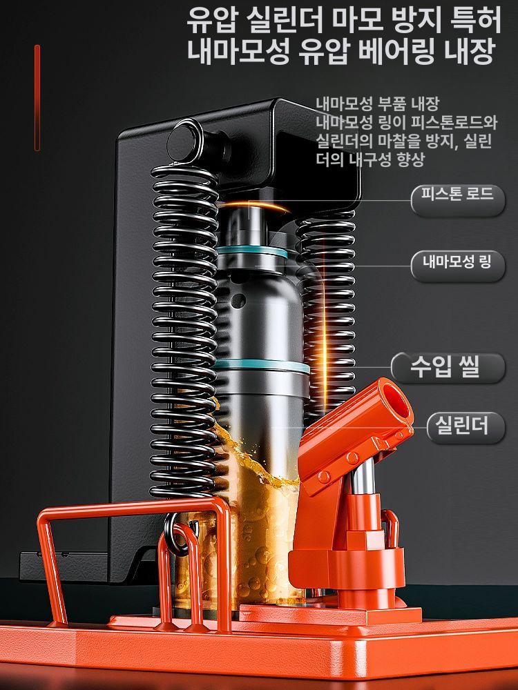 발톱작기 발톱작키 도구 표준 기계식 수직 5t 리프트 수출형 발톱 상위 지렛대 발톱자키 - 상세 이미지 3