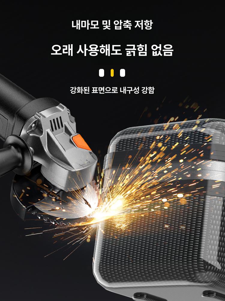 대용량 하드케이스 낚시가방 루어 바다 민물 낚싯대 보관 견고한 카본 패턴 다기능 충격방지 카본 패턴 수납 가방 20x20x16 - 상세 이미지 4