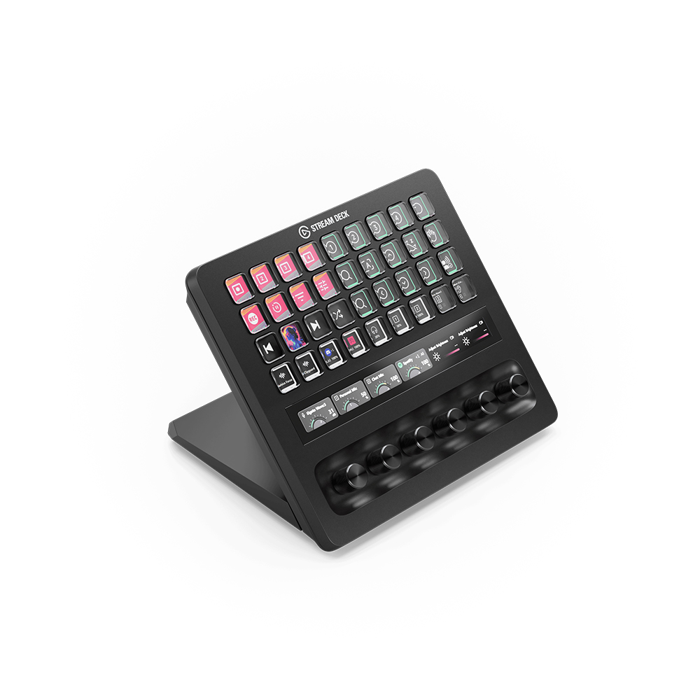 엘가토 Stream Deck + XL 스트림덱 플러스 36버튼 영상편집 다이얼 컨트롤러 - 상품 이미지