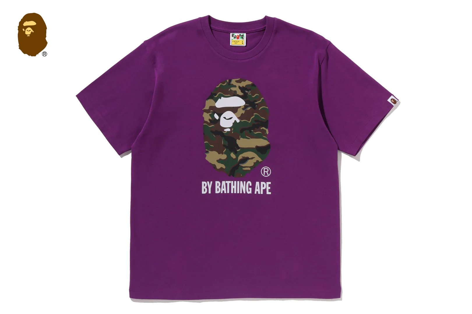 베이프 반팔티 GLITCH WOODLAND CAMO BY BATHING APE TEE 1M30-110-346 - 상세 이미지 3