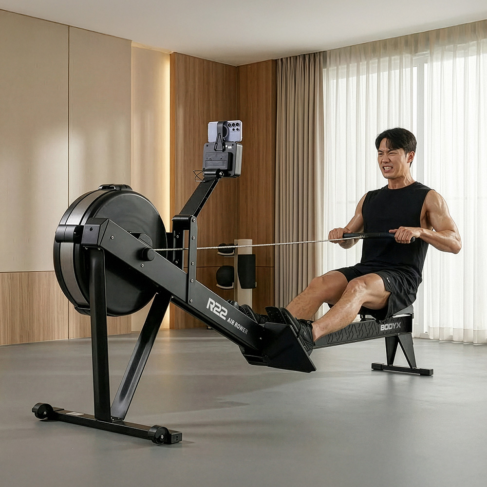 바디엑스 로잉머신 R22 유산소 노젓기 전신운동 근력운동 조정 - 상세 이미지 5