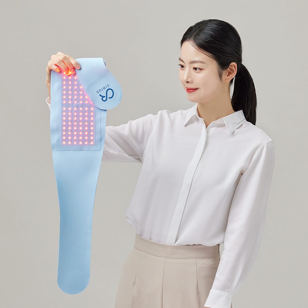 시리어스 LED 코어 복부 근적외선 찜질기 생리통 온열 배 찜질 온열기 이미지 8