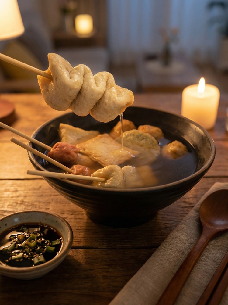 라투이 꼬치어묵탕 모듬어묵 낚시 캠핑용 밀키트 350g, 1개 - 상세 이미지 2