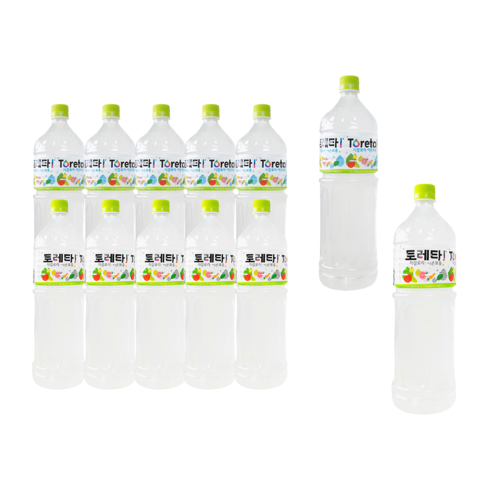 토레타 1.5L x12페트 1박스 이온음료 - 상품 이미지