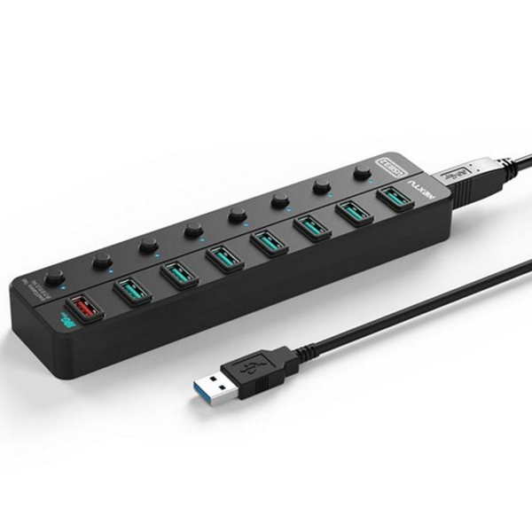 유전원 usb 허브 고속 usb 멀티 허브 멀티포트 스위치 확장 - 상품 이미지