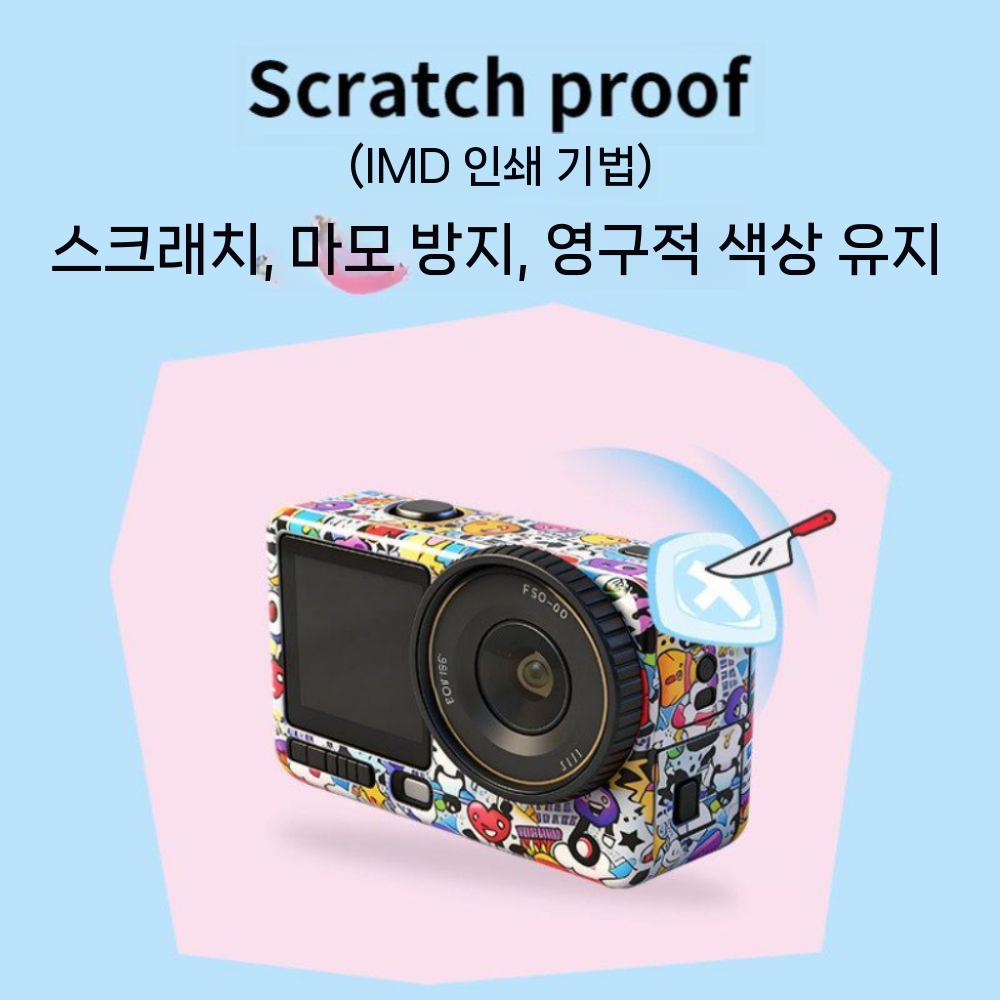 DJI 오즈모 액션6 카메라 바디 색상 변경 스티커 보호 필름 3M 커버 - 상세 이미지 3