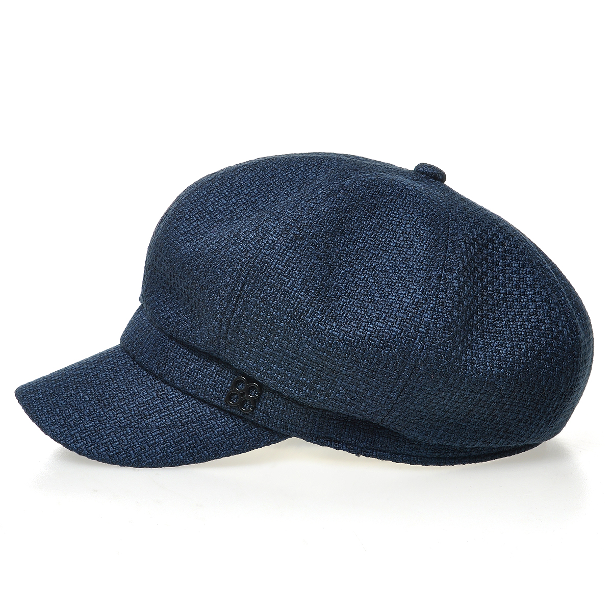 플릭앤플록 이태리 실크혼방 트위드 여성 빵모자 봄 가을 마도로스캡 - 상세 이미지 3