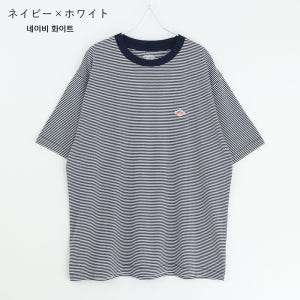 단톤 로고 스트라이프 반팔티셔츠 여성 여름티 DT-C0195CVT 26S... 착용 후기 | 사이즈/핏 총정리 - 상품 이미지 4