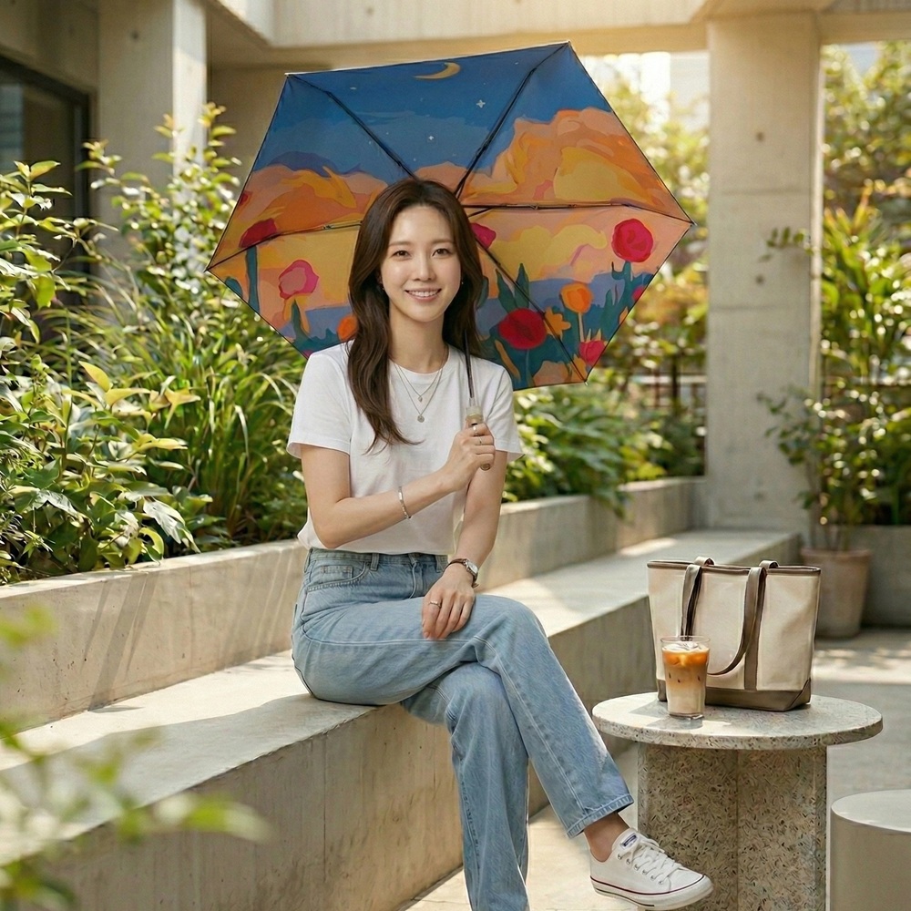 가벼운 우양산 경량 미니 암막 초미니 양우산 양산 우산 - 상세 이미지 2