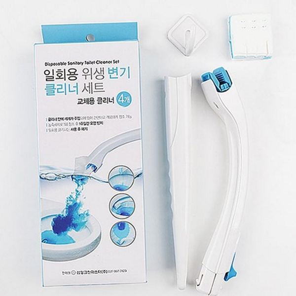 위생 변기 클리너 리필 일회용 용변기 솔 욕실 청소 분해 - 상품 이미지