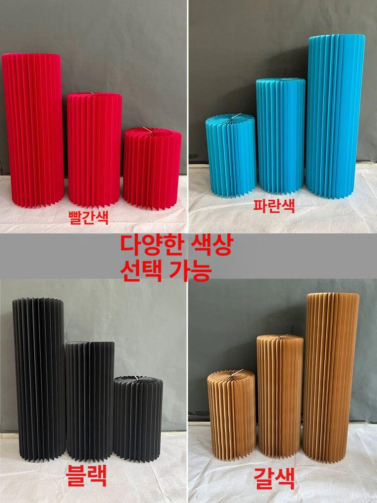 받침대 디피 기둥 스튜디오 장 스탠드 전시 웨딩 다이 진열 종이 대 페이퍼 촬영 - 상세 이미지 5