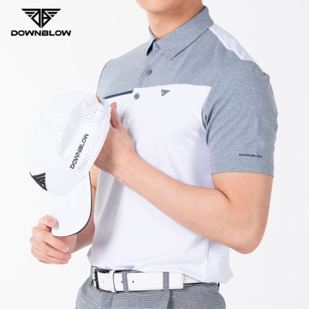 마켓다인67 DB5009-1M 남자 골프웨어 라운딩 쿨원단 반팔 티셔츠 골프티셔츠 클레오라