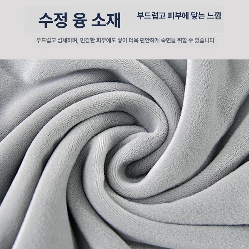 목베개 가방 휴대용 U자베개 여행용 기내용 대형 수납포켓 백  - 상세 이미지 5