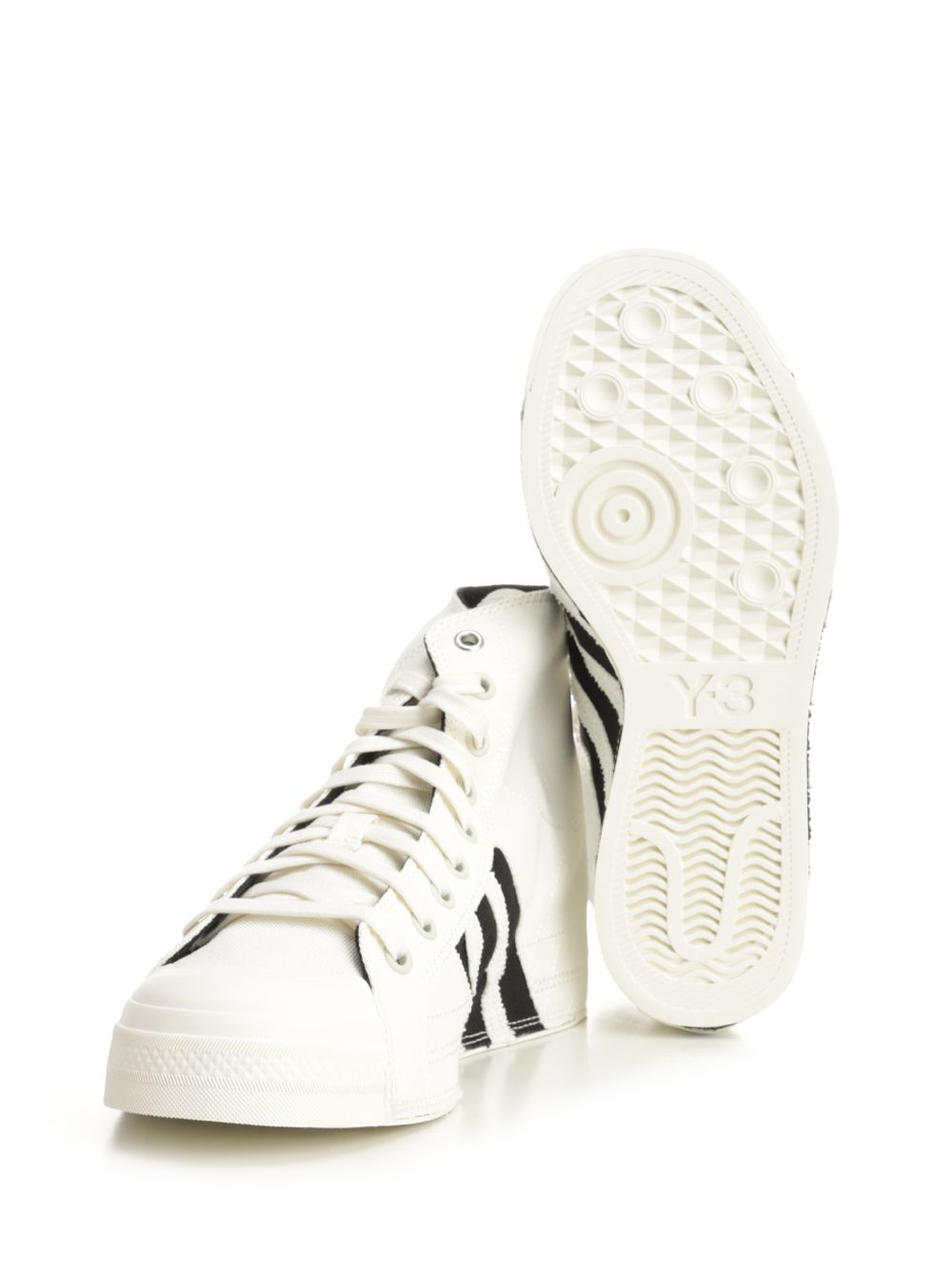 와이쓰리 유니섹스 운동화 SS26 KI0855OWHITE/OWHITE/BLACK - 상세 이미지 5