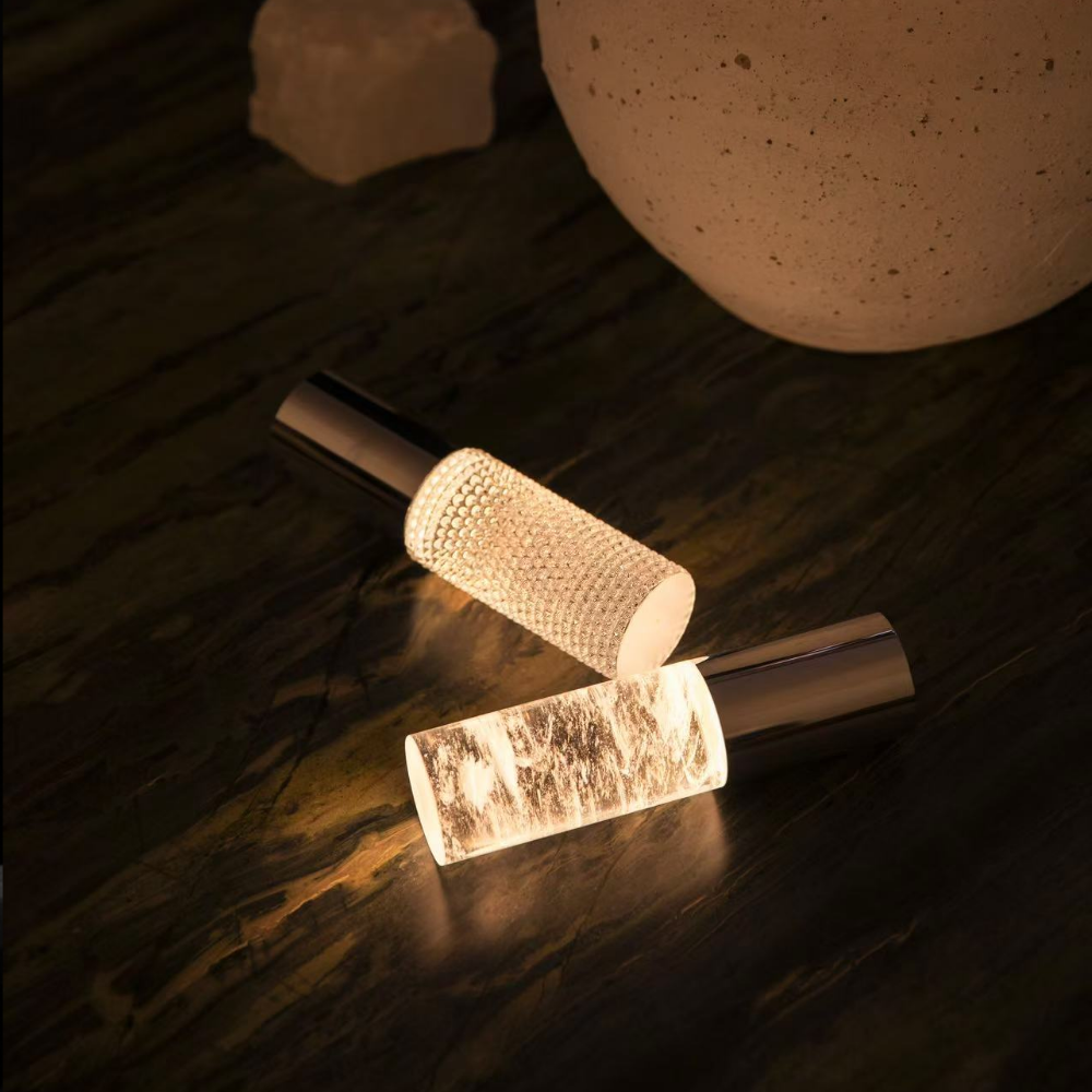 노라 NORA 파퓸 Parfum 프리미엄 무선 LED 무드등 크리스탈 오브제 조명 - 상품 이미지