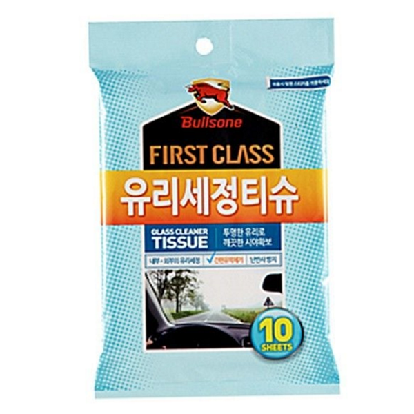 유막제거 차량 유리 세정 티슈 얼룩제거 자동차 유리 세정 티슈 - 상품 이미지