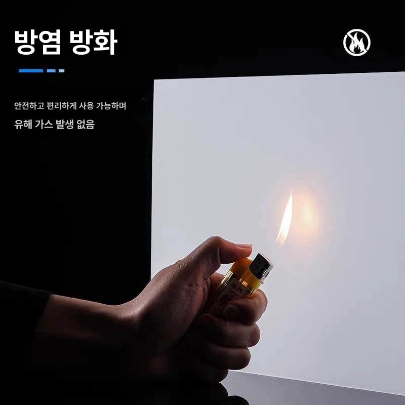 LED 조명용 유백 아크릴 시트 확산판 평판 튼튼한 라이트박스 불투명 화이트길이 제품 - 상세 이미지 4