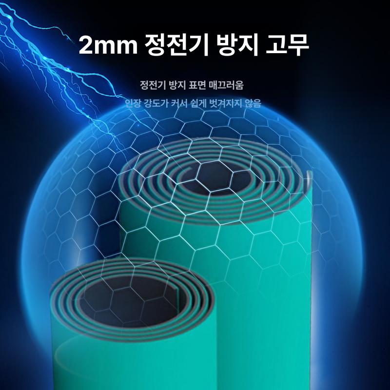 제전 대차 작업대 알루미늄 합금 이동식 2단 선반 운반 트롤리 경량 녹방지 정전기 방지 이중층 방진 표면 60x40x75 - 상세 이미지 4