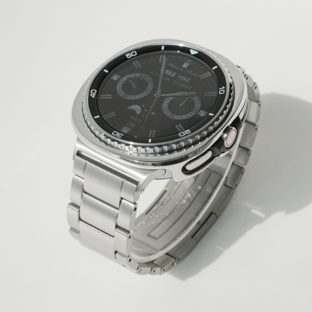 티타니즘 갤럭시워치9 갤럭시워치8 티타늄 스트랩 메탈 시계줄 클래식 46mm 44mm호환 - 상품 이미지
