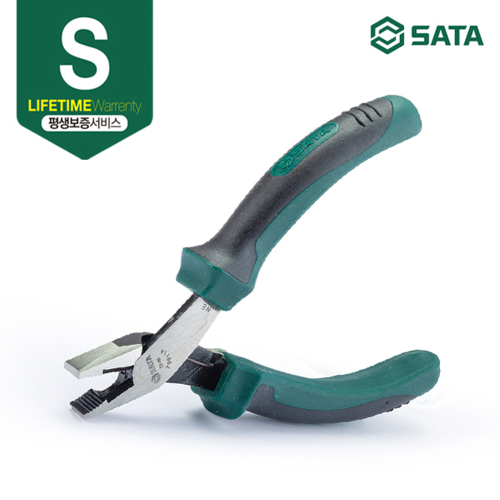사타 SATA 미니 펜치 150mm 70611A 하이 레버리지 강력 뺀찌 - 상세 이미지 2
