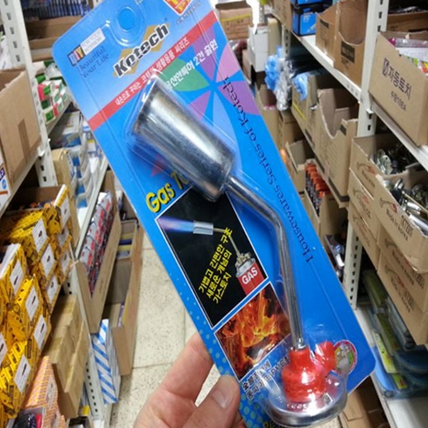 휴대용 가스 토치 부탄가스 캠핑용 토치 바베큐 야외용 버너 - 상품 이미지