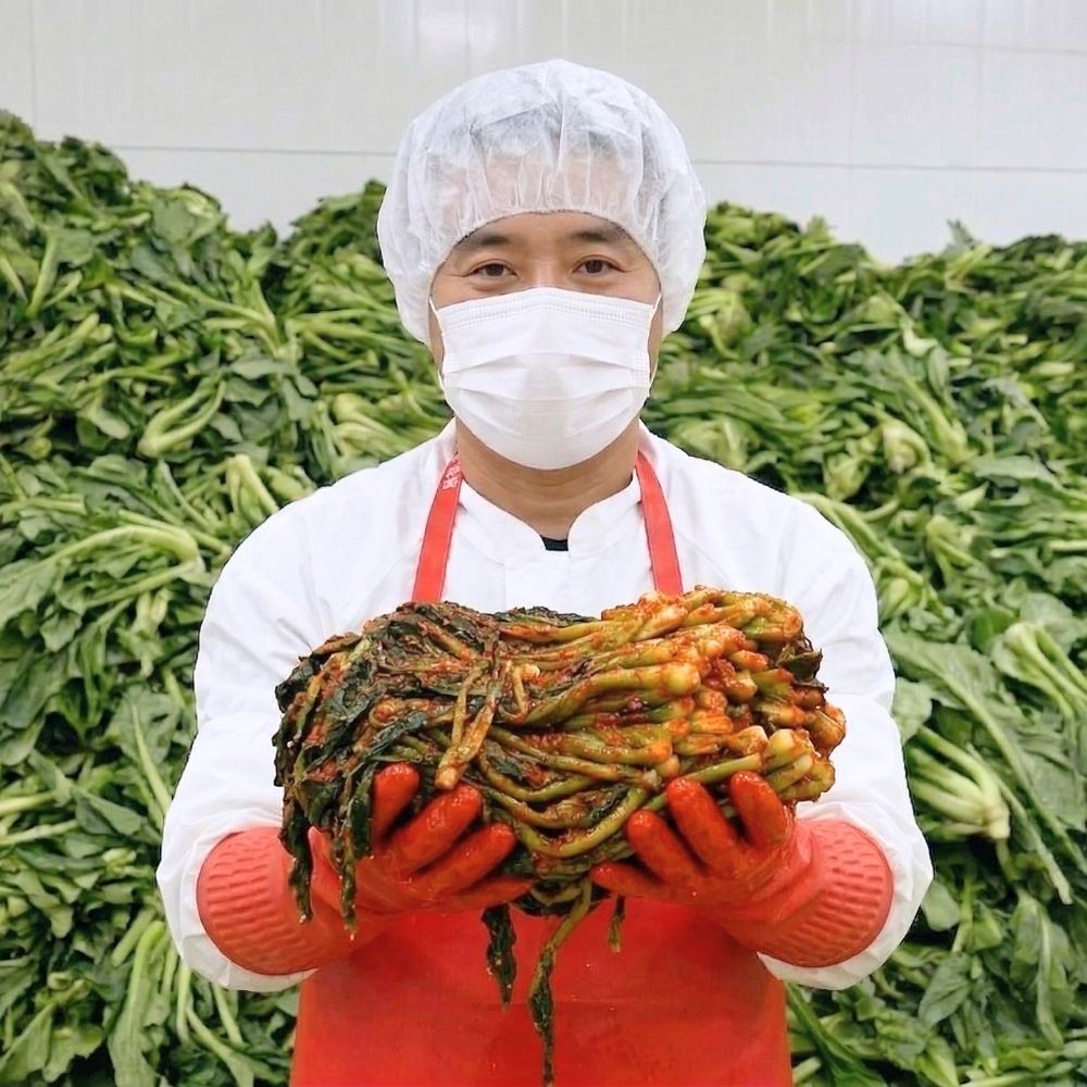 전라도 여수갓김치맛집 대박갓김치 돌산댁 돌산갓 파는곳 1kg - 상품 이미지