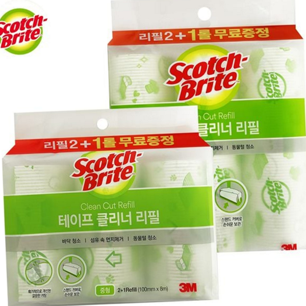 간편 청소용 롤러 테이프 돌돌이 리필 클리너 먼지 - 상품 이미지