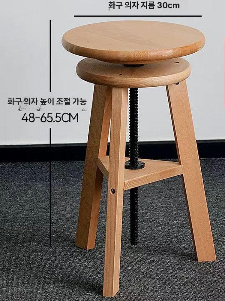 제도책상 드로잉 테이블 각도조절 제도판 나무상판 우드 고급형 내구성 강화 - 상세 이미지 4