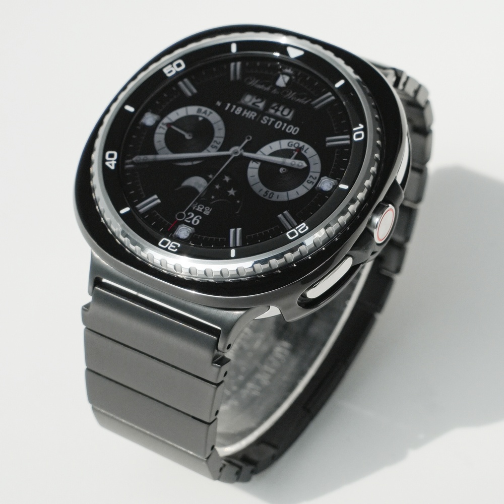 티타니즘 갤럭시워치9 갤럭시워치8 티타늄 스트랩 메탈 시계줄 클래식 46mm 44mm호환 - 상품 이미지