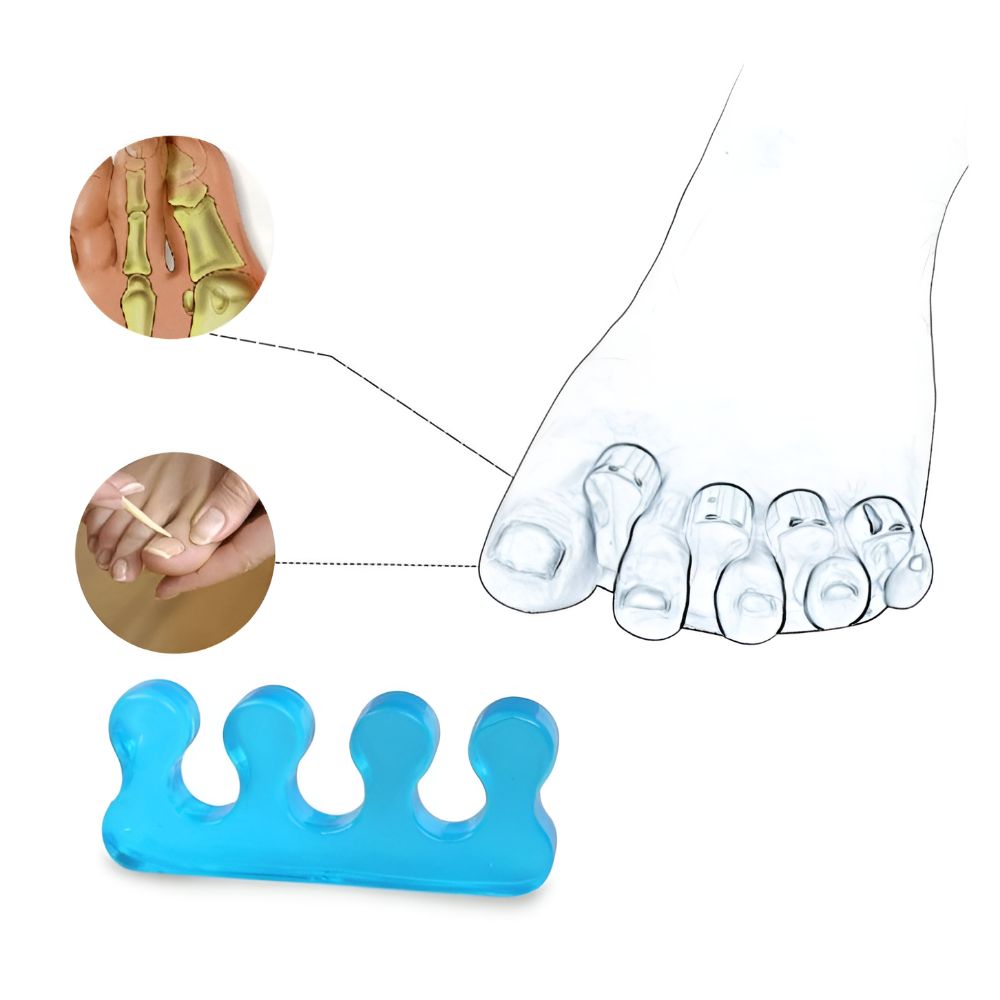 발가락분리실리콘 발가락벌리기 스트레칭 분리기 조율기 - 상세 이미지 5