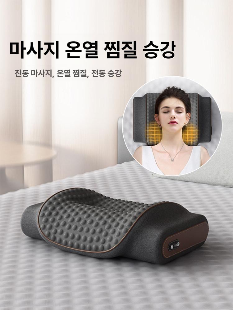 시원한 목 안마기 배게 온열 마사지 안마 배게 - 상세 이미지 2