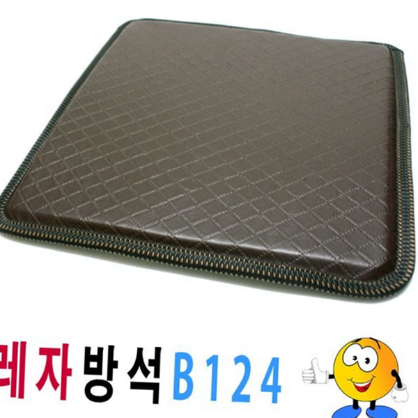 정사각형 레자 방석 음식점 업소용 방석 가죽 좌식 의자 - 상품 이미지