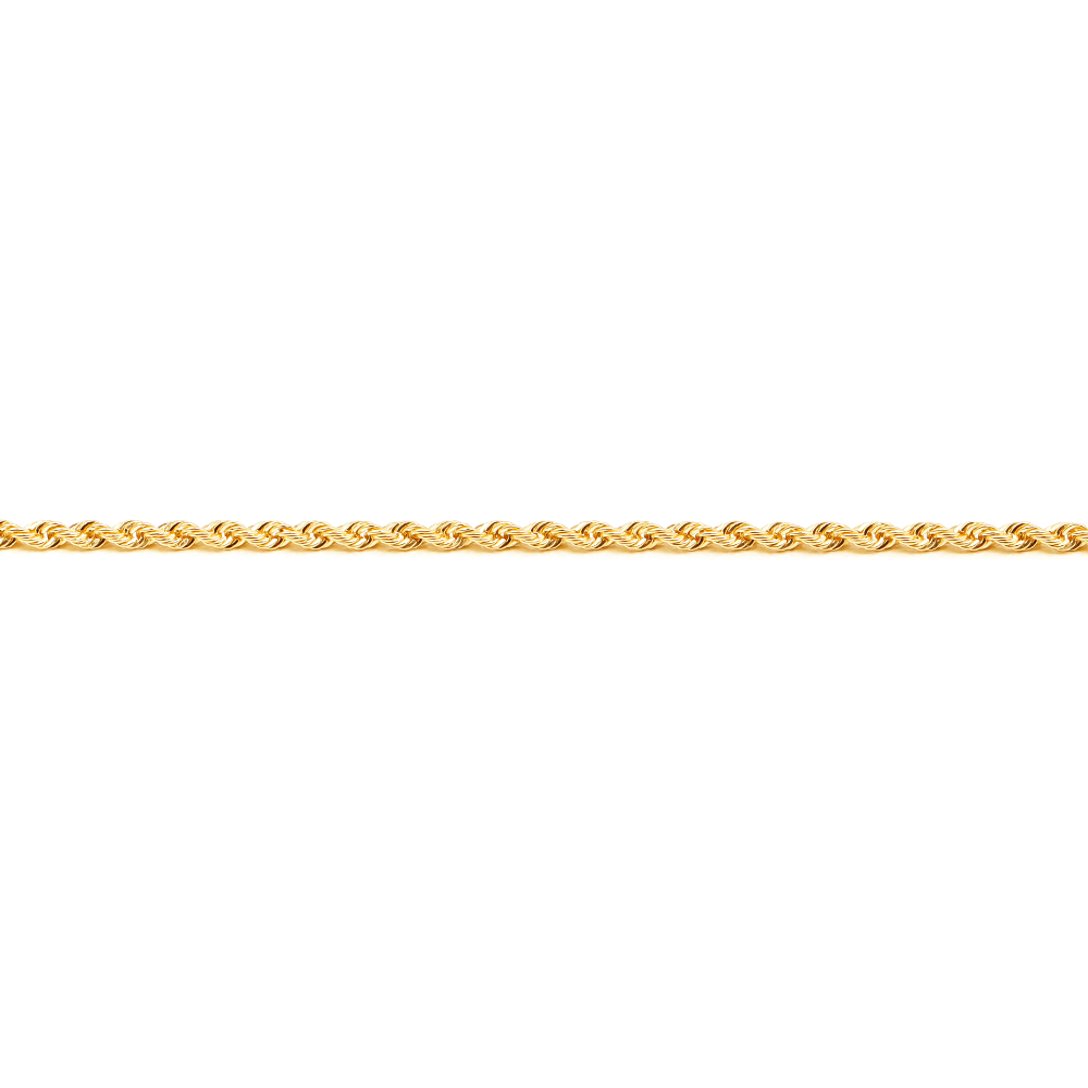 1.7mm 14K 18K 체인 로프 팔찌 이미지 7