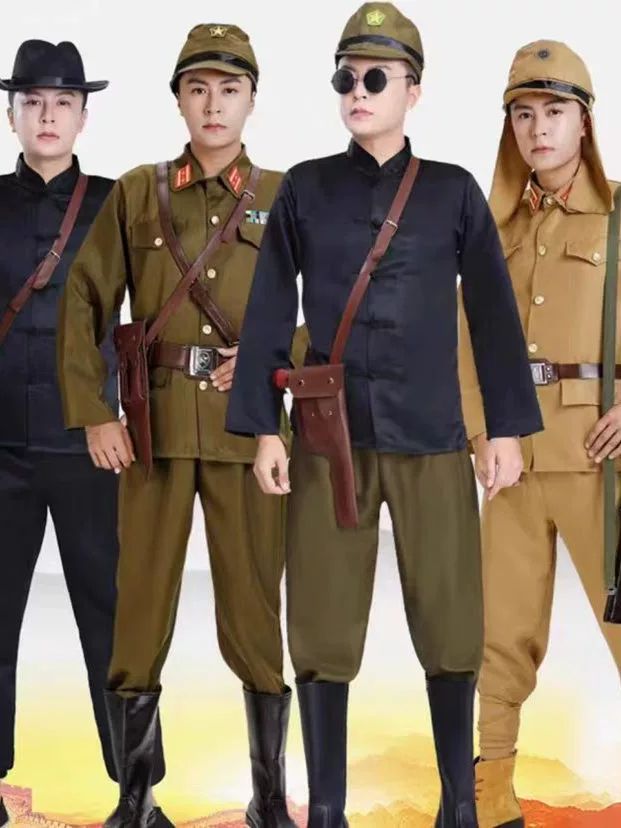 일본순사의상 제복 군복 권총총주머니 옷 순사 군인 장교 - 상품 이미지