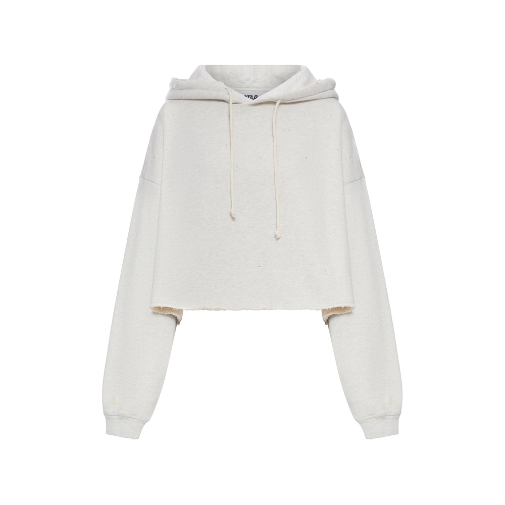 골든 구스 여성 후드 SS26 GWP02699P00251460665 VINTAGE GRAY MELANGE - 상품 이미지