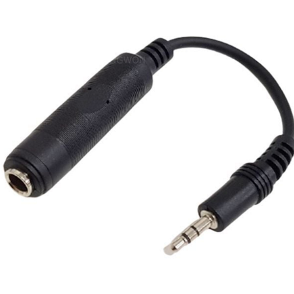 스테레오 5.5mm 3.5mm 변환 케이블 오디오 6.35mm 3.5mm 변환 케이블 - 상품 이미지