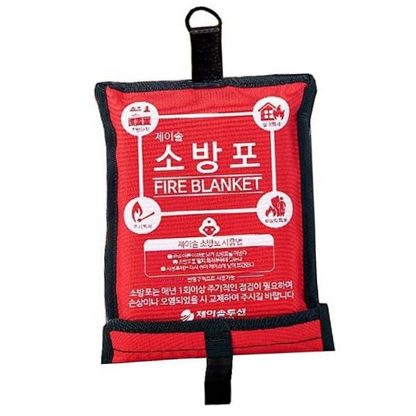 방염 소방 담요 대비 화재 담요 초기 비상 사무실 주방 - 상품 이미지