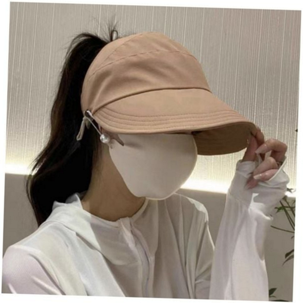 접이식 여성 버킷 햇 휴대용 여성 벙거지 모자 메쉬 통기성 - 상품 이미지