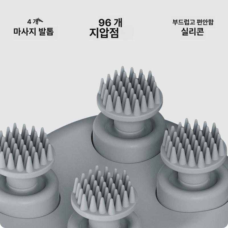 전기 두피 마사지기 마사져 두통완화 머리 탈모 예방 관리 케어기기 - 상세 이미지 4